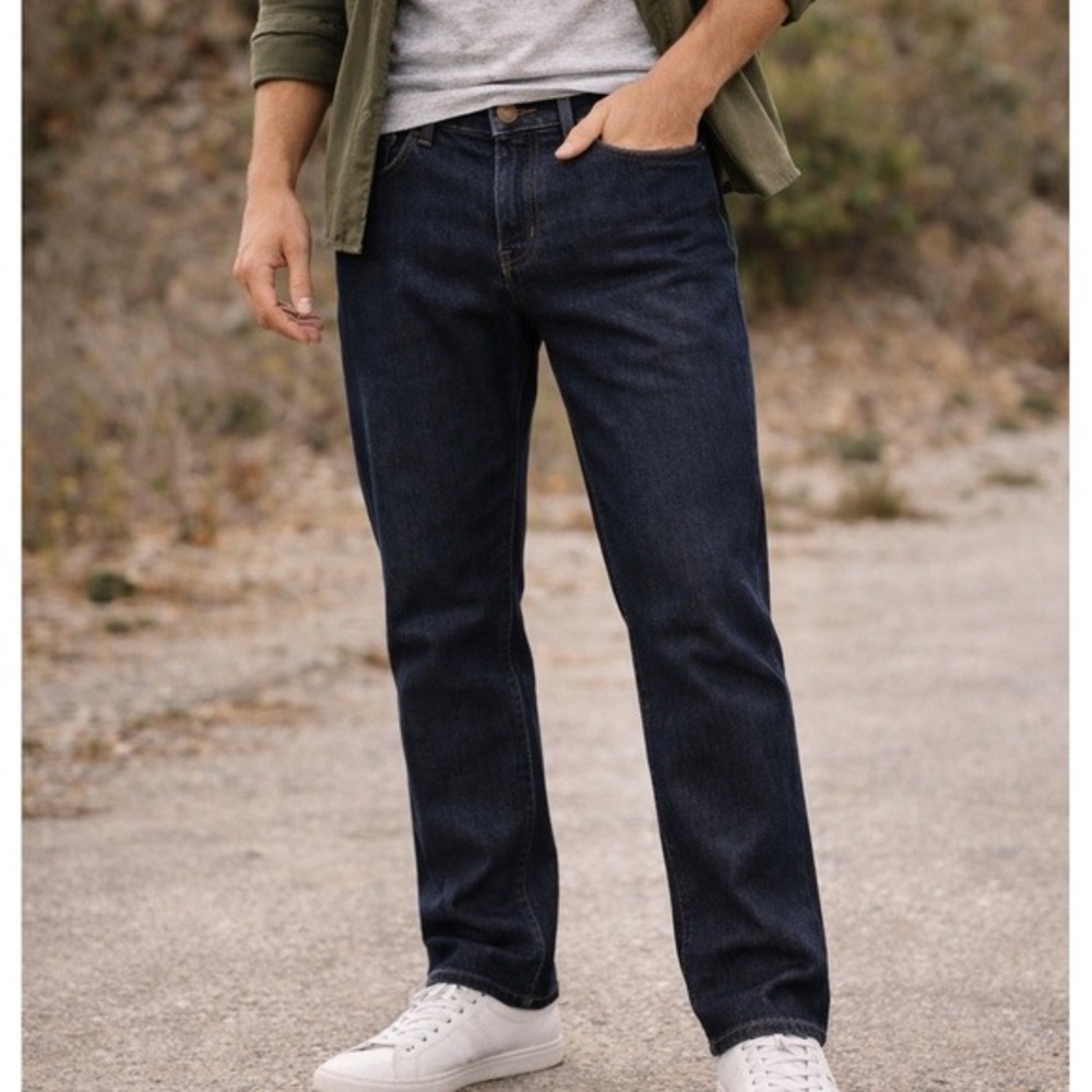 Bulletprufe‎ Denim Jeans 32x31 Dark Wash Stretch Straight Made USA Premium